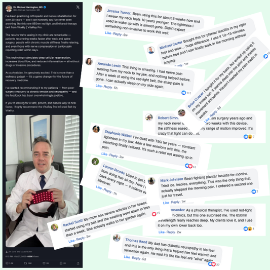 Red Light Therapy for Neck Pain: How It Supports Nerves, Circulation, and Nervous System Balance