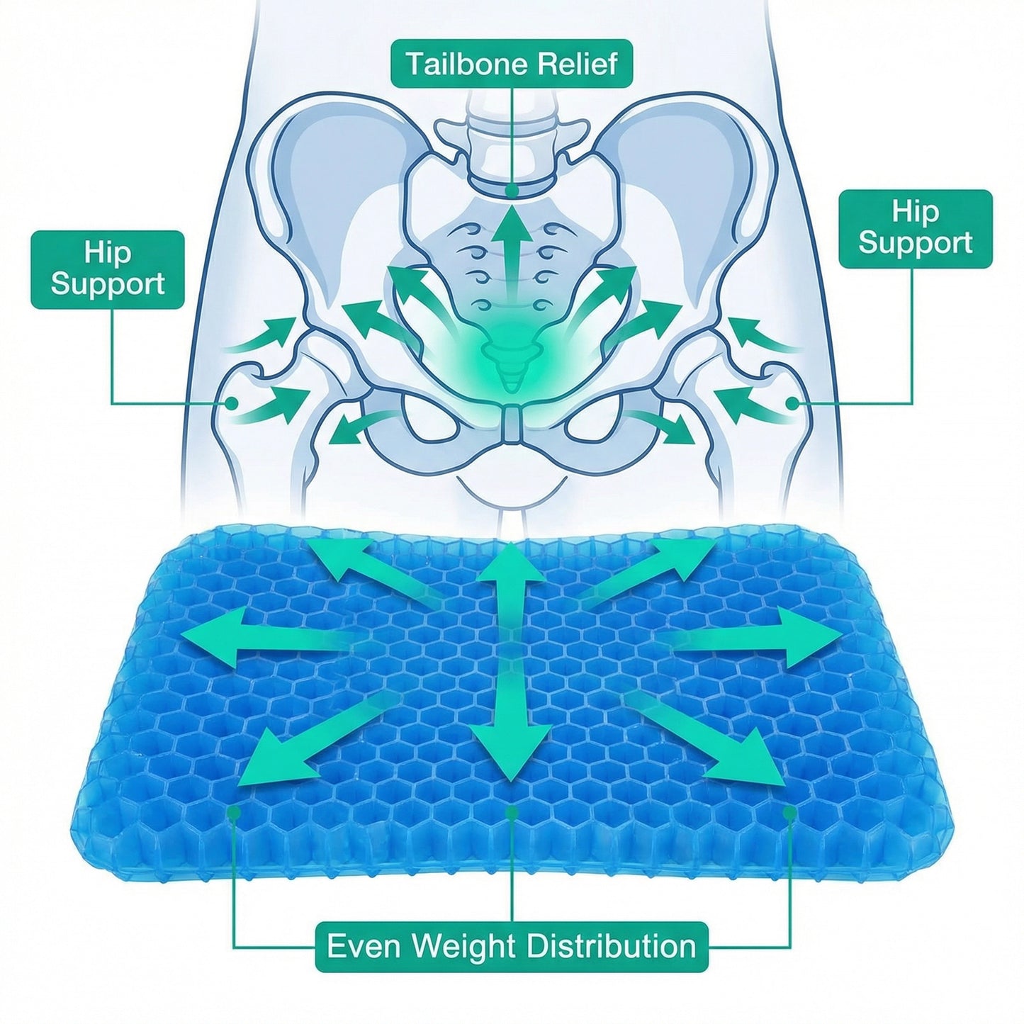 Vitality™ Magic Seat Cushion