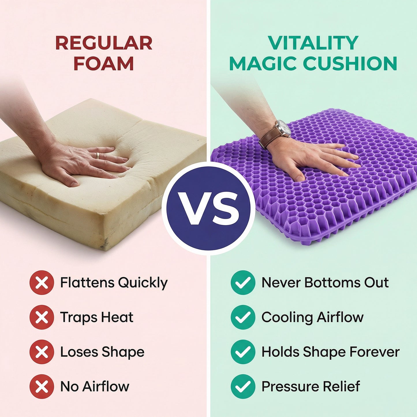 Vitality™ Magic Seat Cushion